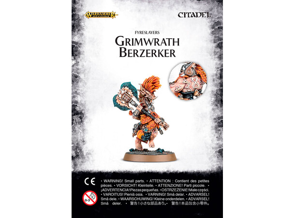 Fyreslayers Grimwrath Berzerker Warhammer Age of Sigmar 